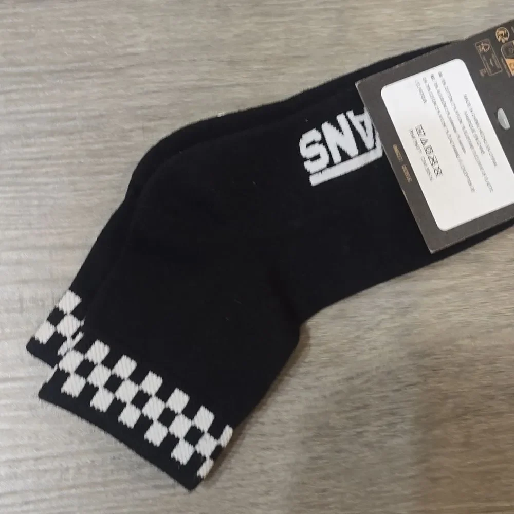 Vans Peek-A-Check Half Crew Sock